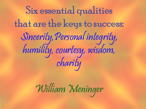 six essential qualities